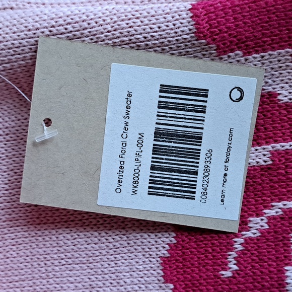 For Days long sleeved oversized crew sweater - Picture 6 of 6